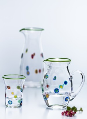 Durstkugel Blumendurstkugel Wasserspender Lauschaer Glas das Original 